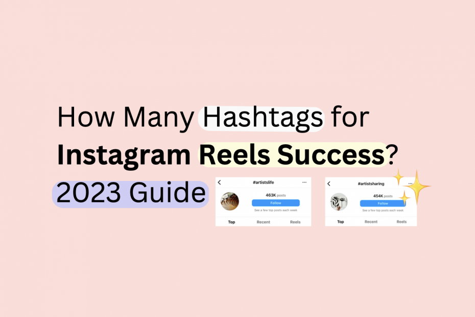 how many hashtags for instagram reels success